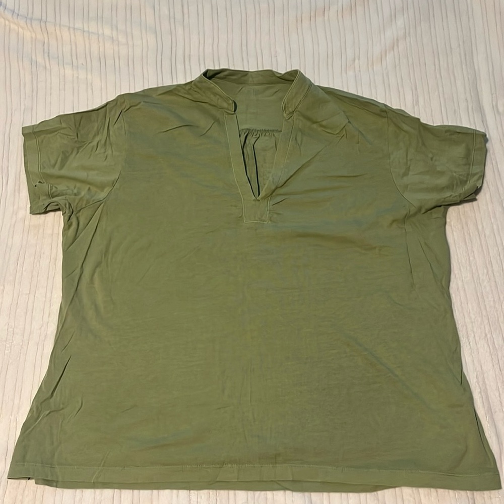 cg.l.cg women’s 2x olive green t-shirt